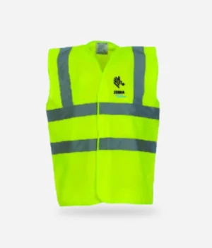 Yellow Hi-Viz Jacket- 100% Polyester